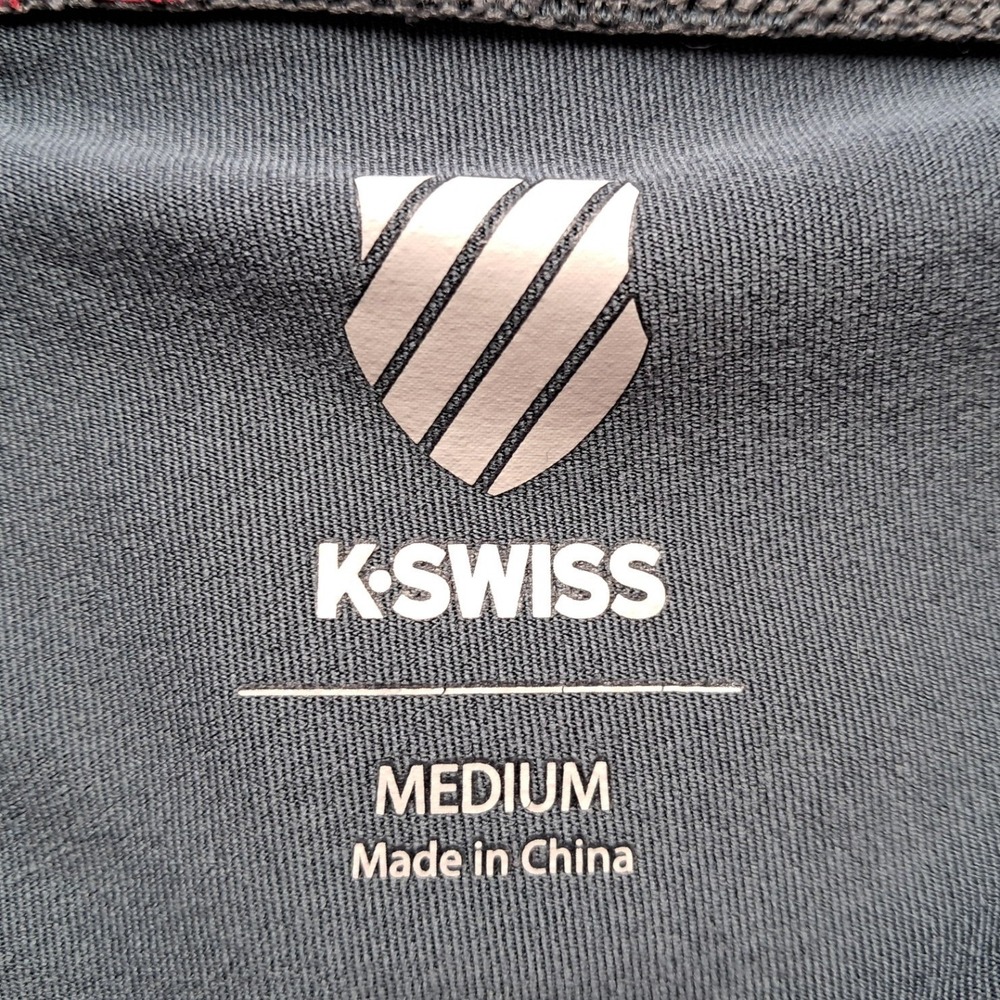 KSwiss Women's Athletic Skirt Shorts Tennis Golf Athleisure Dark Gray Medium - Picture 4 of 6